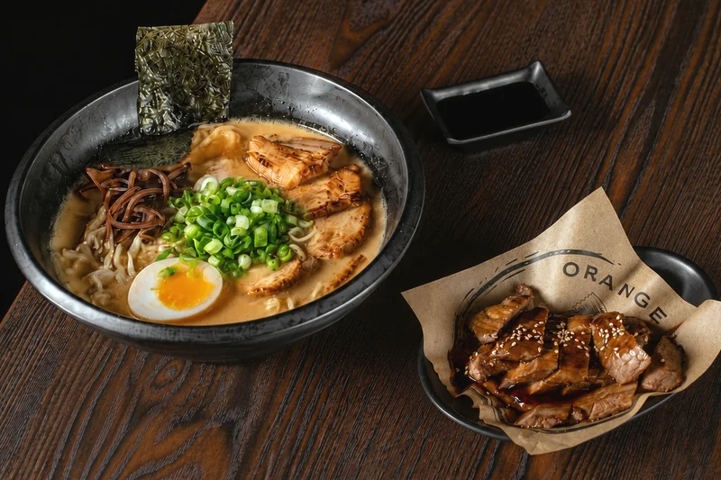 Tonkotsu Ramen + Beef Teriyaki Bowl